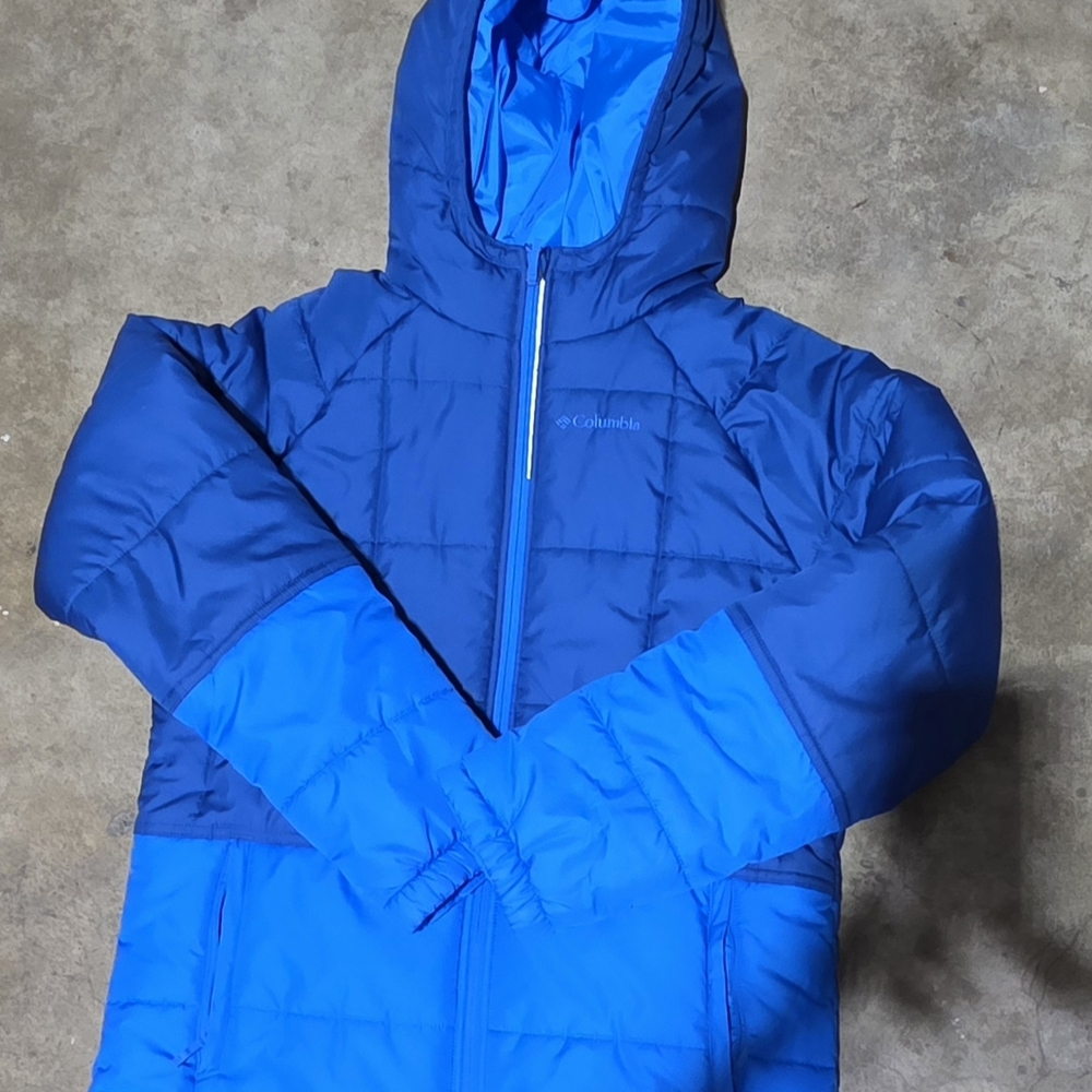 Columbia Kids Two-Tone Blue Puffer Jacket